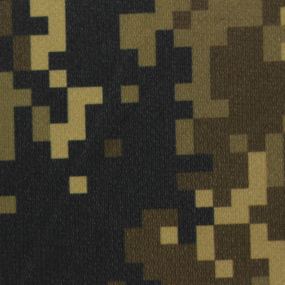 Green Camo Birdseye Knit, Polyester
