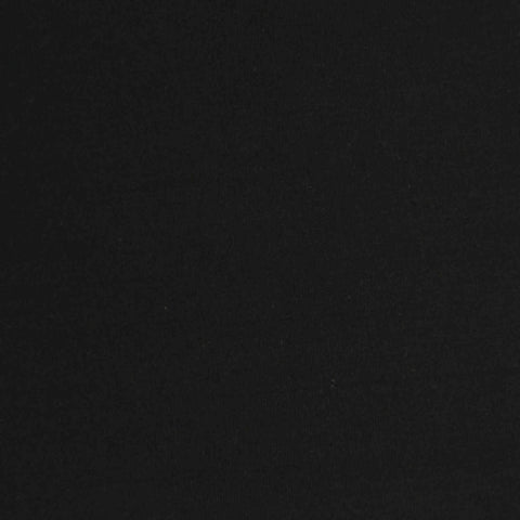 Nylon Stretch Jersey Knit Fabric, 180 gsm, 160 cm — Black, ref EF-242988