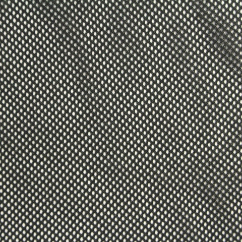 100% Polyester Warp Knit Fabric, 75 gsm, 155 cm — Black