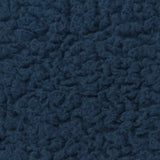 100% Polyester Sherpa Fleece Fabric, 305 gsm, 195 cm — Navy