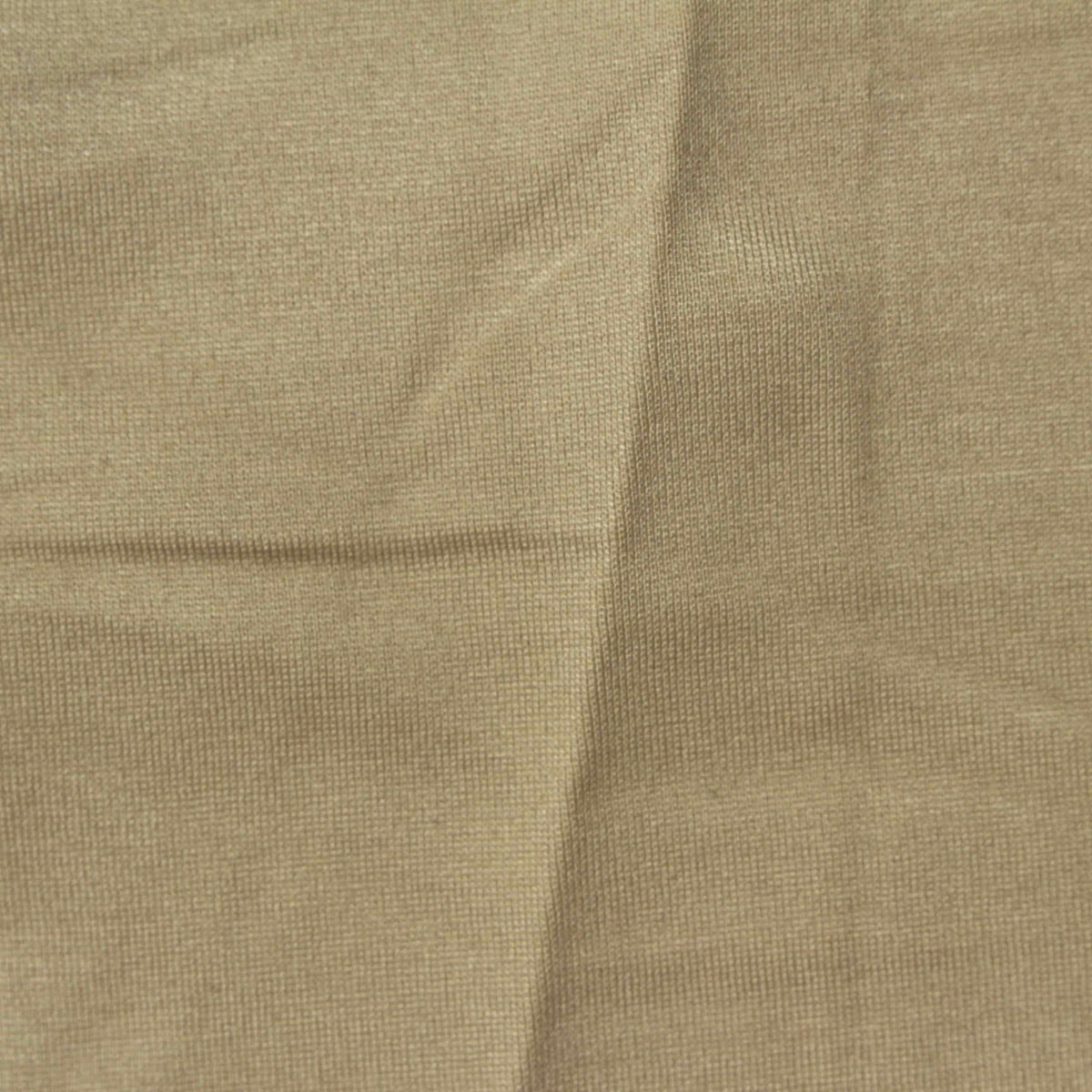 Viscose Nylon Stretch Ponte Knit Fabric, 340 gsm, 160 cm — Khaki