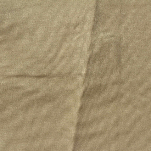 Viscose Nylon Stretch Ponte Knit Fabric, 340 gsm, 160 cm — Khaki