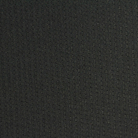 100% Polyester Knit Fabric, 330 gsm, 170 cm — Black