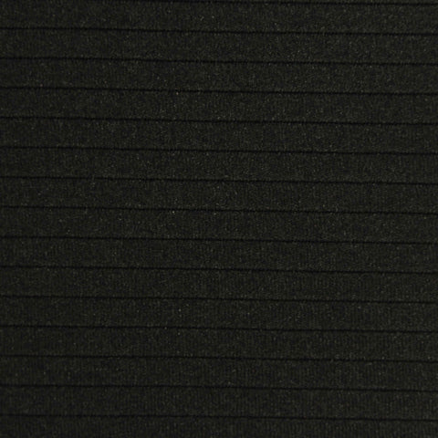 100% Polyester Knit Fabric, 220 gsm, 160 cm — Black