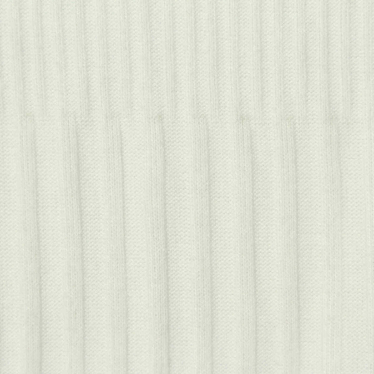 Jacquard Polyester Viscose Stretch Rib Knit Fabric, 248 gsm, 142 cm — White