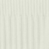Jacquard Polyester Viscose Stretch Rib Knit Fabric, 248 gsm, 142 cm — White