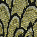 Black Glitter Jacquard, Poly-Metallic — texture