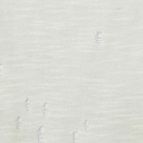 Jacquard 100% Polyester Knit Fabric, 154 gsm, 161 cm — White