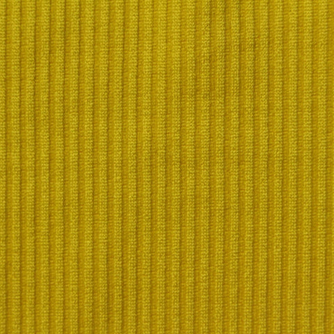Polyester Stretch Jersey Knit Fabric, 274 gsm, 146 cm — Yellow