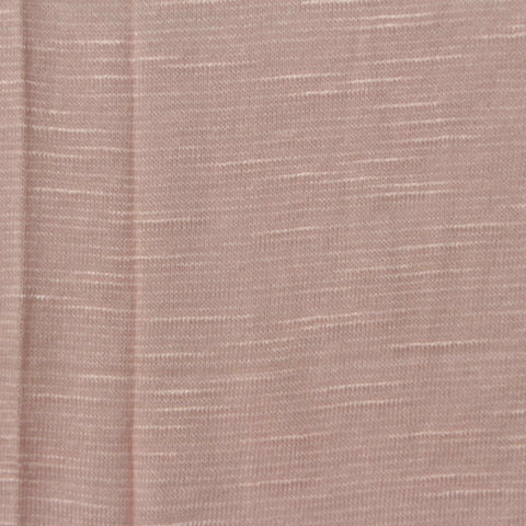 Light Pink Marl Jersey Knit, Viscose-Tencel Lyocell