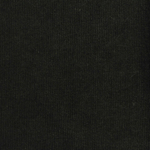 Polyester Viscose Stretch Jersey Knit Fabric, 180 gsm, 165 cm — Black