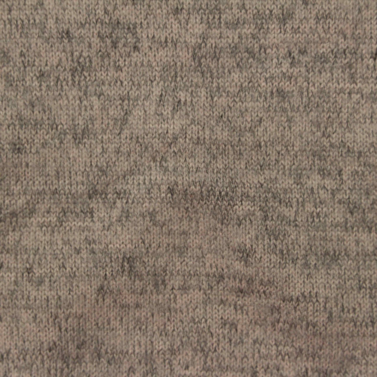 Dark Grey Heathered-Marl Chunky Knit, Polyester, 214 gsm