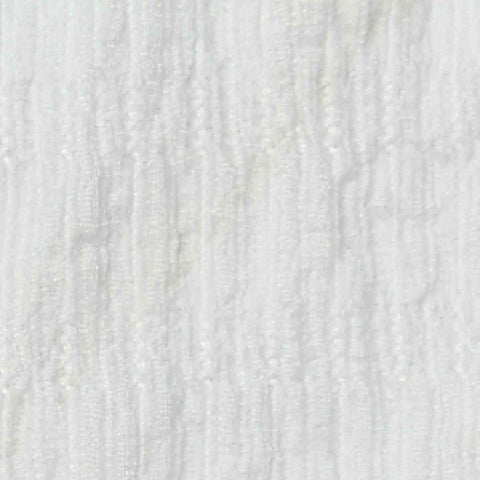 Polyester Stretch Crepe Fabric, 163 gsm, 149 cm — White