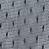 Navy Dots Mesh, Nylon — texture