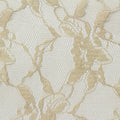 Beige Floral Lace, Polyester