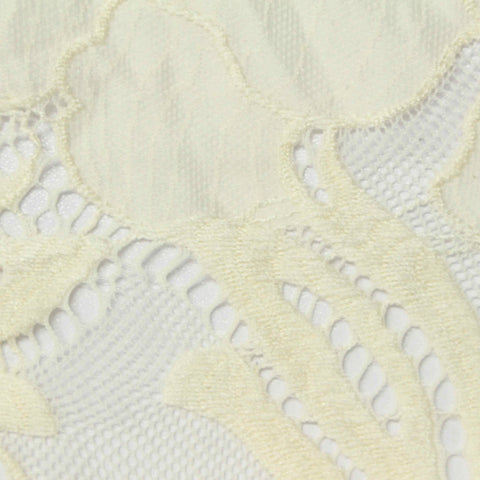 Light Cream Openwork Knit, Nylon