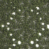 Olive Dots Mesh, Cotton-Nylon — texture