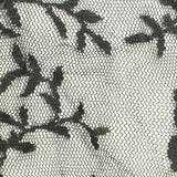 Black Floral Lace, Polyester