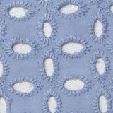 Light Blue Eyelet Knit, Cotton — texture