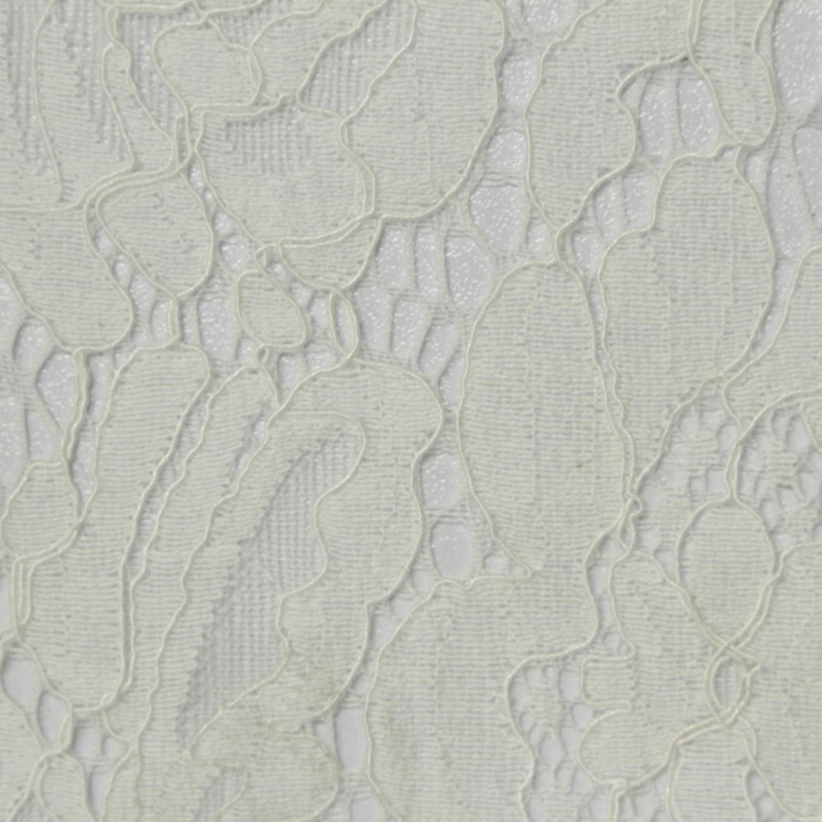 Cream Openwork Lace, Cotton-Nylon