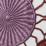 100% Polyester Knit Fabric, 105 cm — Red — texture
