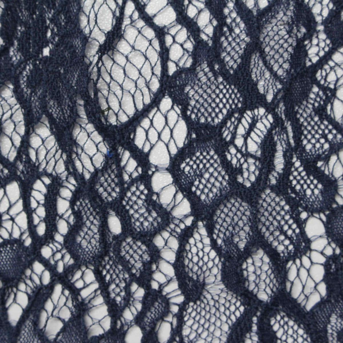 Navy Abstract Lace, Nylon