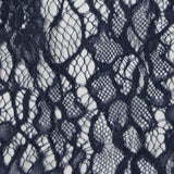 Navy Abstract Lace, Nylon