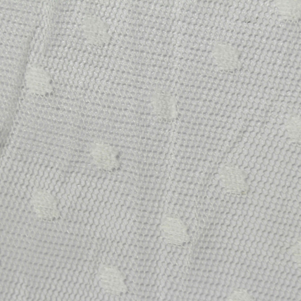 White Dots Mesh, Nylon, 160 cm