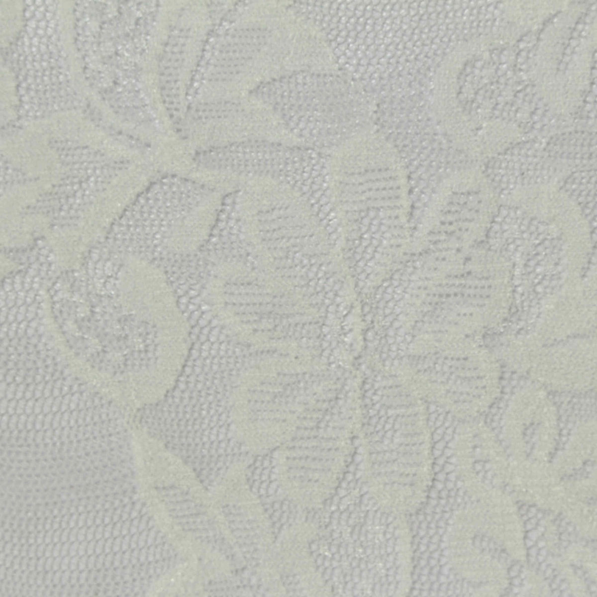 Grey Tone-on-Tone Floral Lace, Nylon