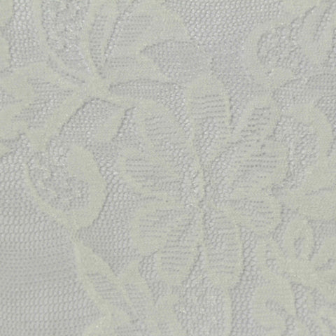 Grey Tone-on-Tone Floral Lace, Nylon