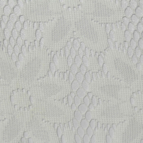 White Floral Lace, Polyester