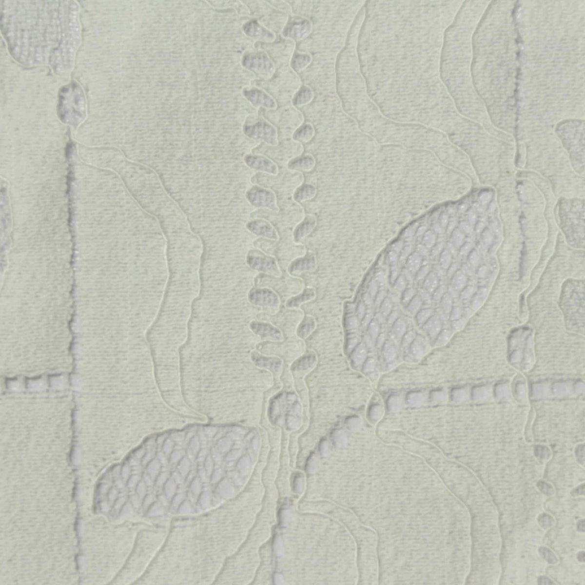 Cream Floral Lace, Cotton-Nylon, 145 cm, ref EF-243188