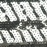 Silver Sequin Knit, Polyester — texture