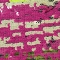 Hot Pink Sequins Knit, Polyester