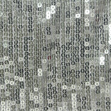 Silver Sequins Knit, Polyester