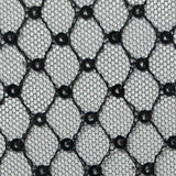 Black Dots Knit, Polyester — texture