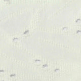 White Eyelet Jacquard, Polyester — texture