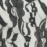 Black Floral Lace, Nylon