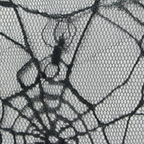 100% Polyester Mesh Fabric, 150 cm — Black