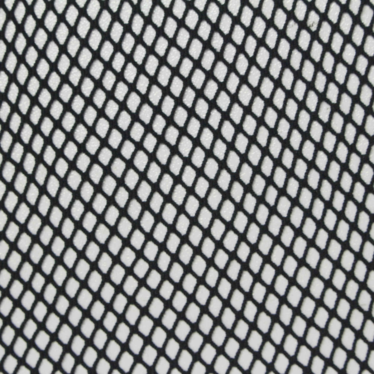 Polyester Stretch Mesh Fabric, 115 gsm, 160 cm — Black