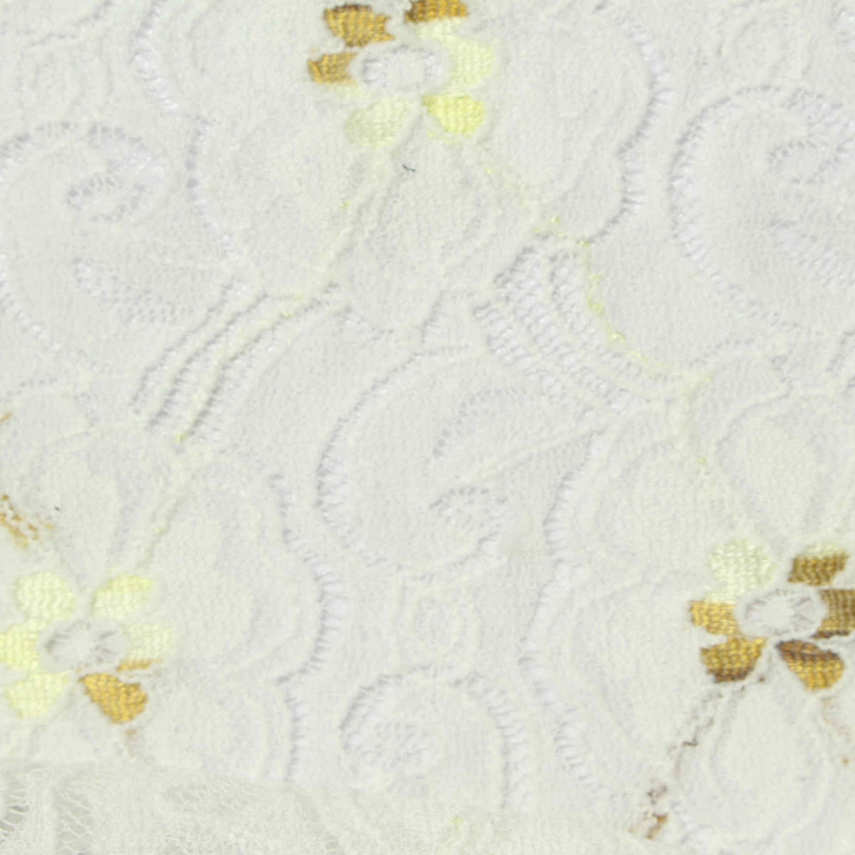 White Flowers Lace, Nylon