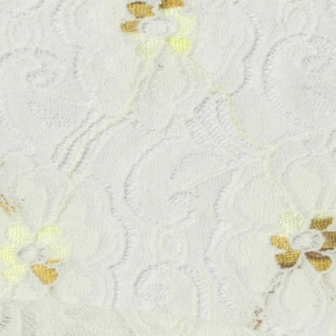 White Flowers Lace, Nylon