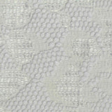White Floral Lace, Nylon — texture