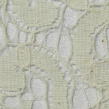 Cream Floral Lace, Cotton-Nylon — texture