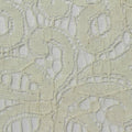Cream Floral Lace, Cotton-Nylon