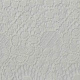 Cream Floral Lace, Cotton-Nylon
