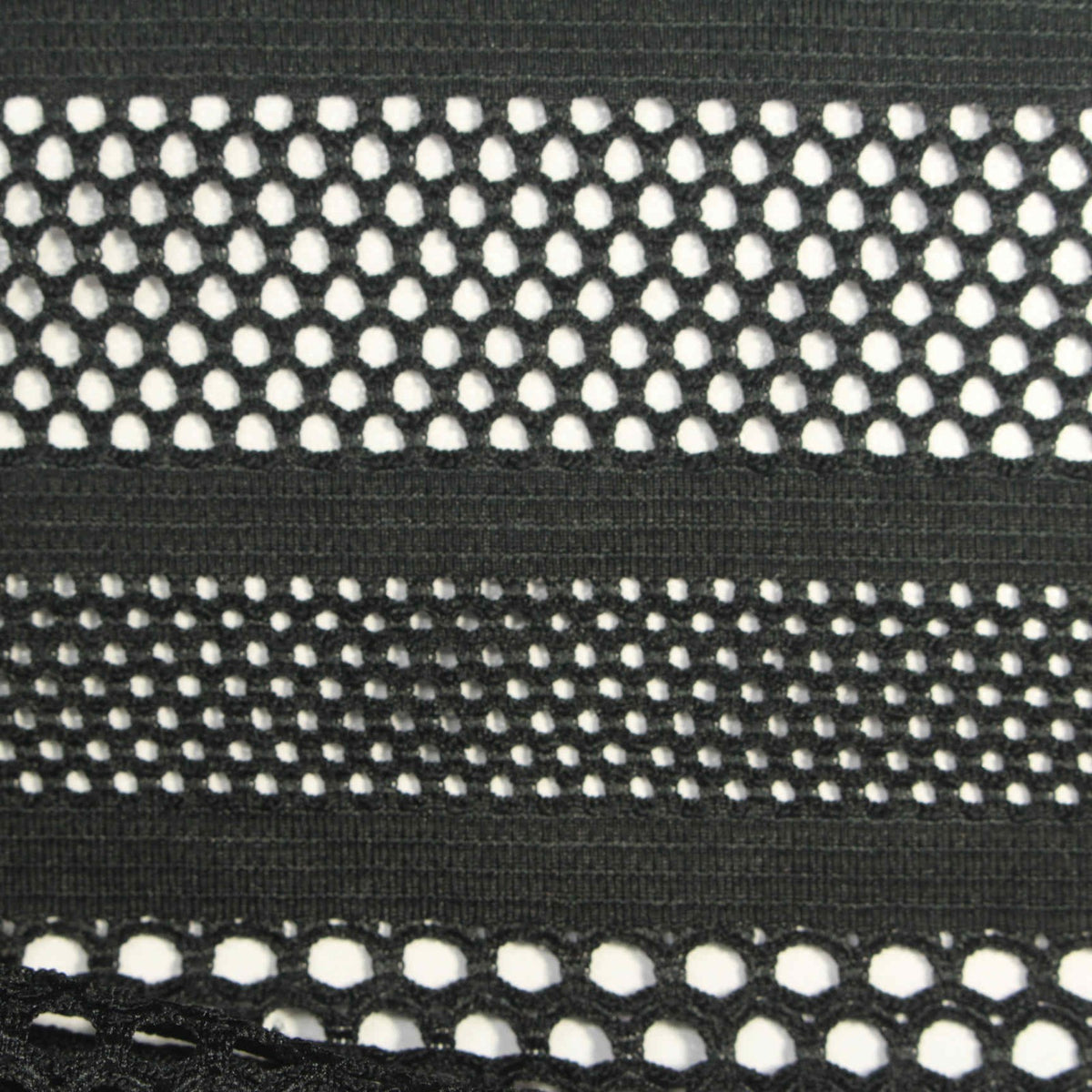 Black Stripe Lace, Polyester