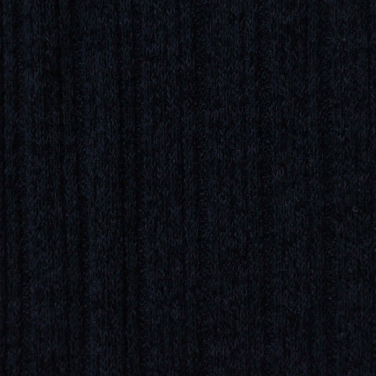 Polyester Stretch Rib Knit Fabric, 370 gsm, 150 cm — Navy