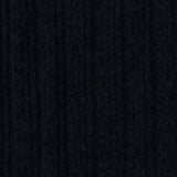 Polyester Stretch Rib Knit Fabric, 370 gsm, 150 cm — Navy