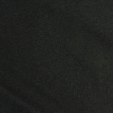 Polyester Cotton Fleece Fabric, 360 gsm, 165 cm — Black